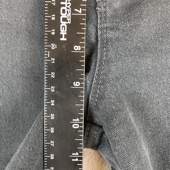 Gloria‎ Vanderbilt Amanda Jeans Size 10P Black Capri Denim Stretch - Picture 11 of 16